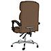 Poltrona Da Ufficio Reclinabile Marrone In Tessuto - Foto miniatura 5