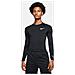 Pro Dri-fit Tight Fit Long-sleeve Top Dd1990-010 Uomo Nero Xxl - Foto miniatura 1