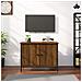 Mobile Tv Con Ante Rovere Marrone 60x35x45 Cm Legno Multistrato - Foto miniatura 1
