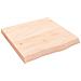 Piano per Tavolo 60x60x (2-6) cm in Rovere Massello Non Trattato - Foto miniatura 2