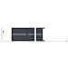 Cancello Scorrevole 4m Cimone H. 160 Grigio Alluminio - Foto miniatura 2
