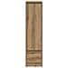 Credenza Alta Rovere Artigianale 29,5x34x119,5 cm in Truciolato - Foto miniatura 4