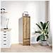 Credenza Alta Rovere Artigianale 29,5x34x119,5 cm in Truciolato - Foto miniatura 6