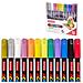 Upai Evidenziatori Con Vernice Acrilica A Base D'acqua. 12 Colori Con Punta Di 0,7-1mm. - Foto miniatura 1