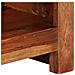 Comodino 40x30x50 Cm In Legno Massello - Foto miniatura 7