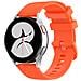 Cinturino Per Orologio In Silicone Per Garmin Vivoactive 4/3/venu Orange 20 Mm - Foto miniatura 3