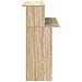 Banco Reception Rovere Sonoma 100x50x103,5 cm Legno Multistrato - Foto miniatura 6