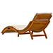 Lettini con Cuscini 2 pz Bianco Crema in Legno Massello di Acacia - Foto miniatura 7