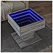 Tavolino Salotto con LED Grigio Sonoma 50x50x45 cm Multistrato - Foto miniatura 2