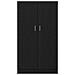 2 Armadi per Libri Rovere Nero 165x30,5x150 cm in Legno Ingegnerizzato - Foto miniatura 7