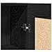 2 Armadi per Libri Rovere Nero 165x30,5x150 cm in Legno Ingegnerizzato - Foto miniatura 9