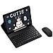Set Di Tastiera E Mouse Bluetooth Per Samsung Tab S8 Ultra (14,6 Pollici) - Foto miniatura 1