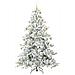 Albero di Natale Artificiale con Rami Pieghevoli Bianco 180 cm - Foto miniatura 4