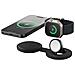 Caricatore Wireless 2-in-1 Compatibile Qi2 15w Modello Onthego Pieghevole, Nero - Foto miniatura 3