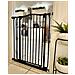 Bettacare Cancelletto Per Cani Extra Alto Con Parte Superiore Incurvata, 197cm - 206cm, Nero Opaco, Extra Alto Con 100cm Di Altezza - Foto miniatura 2
