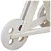 Portavaso Bici In Legno Bianco 24x14x19,5h - Foto miniatura 6