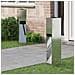 Lucina LED Solare da Percorso 2 pcs Argento Zincato - Foto miniatura 2