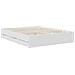 Struttura del letto Bianco 160 x 200 cm Legno Ingegnerizzato - Foto miniatura 6