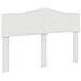 Struttura del letto Bianco 160 x 200 cm Legno Ingegnerizzato - Foto miniatura 7