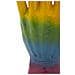 Scultura Mano Rainbow Ok In Resina Arcobaleno - Foto miniatura 7