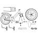 Bicicletta per Bambini 12 Pollici per bambini di 2-4 anni - Foto miniatura 8