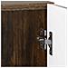Comodino 2 pcs Rovere Fumo 43 x 34,5 x 47 cm - Foto miniatura 9