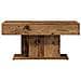 Tavolino da caffè Legno Antico 96x50x45 cm in Legno Multistrato - Foto miniatura 4