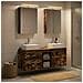 Set di mobili per il bagno 5 pcs Rovere Fumo - Foto miniatura 2