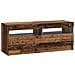 Mobile TV LED a 5 pezzi Legno antico Legno ingegnerizzato - Foto miniatura 2