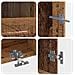 Mobile TV LED a 5 pezzi Legno antico Legno ingegnerizzato - Foto miniatura 4