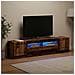 Mobile TV LED a 5 pezzi Legno antico Legno ingegnerizzato - Foto miniatura 5
