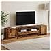 Mobile TV LED a 5 pezzi Legno antico Legno ingegnerizzato - Foto miniatura 7