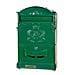 Cassetta per lettere verde in alluminio verniciato - Foto miniatura 2