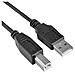 Cavo Usb 2.05mt. M / M A / B Nero - Foto miniatura 1