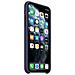 Custodia In Silicone Per Iphone 11 Pro Max - Blu Notte - Foto miniatura 1