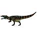 Carcharodontosaurus Figurina Lungo 33 Cm. Alto 11 Cm. - Foto miniatura 1