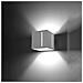 Lampada Da Parete In Alluminio, 12 X 10 X 10 Cm, Colore: Bianco - Foto miniatura 14