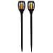 Lumi Garden Set Di 2 Mini Torce Solari Maity Sun - Effetto Fiamma - Led - H 70 Cm - Bianco Caldo - Foto miniatura 1