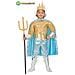 Costume Re Tritone Tg. 5/6 Anni Carnevale - Foto miniatura 1
