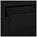 Armadietto Nero 80x35x101,5 Cm In Acciaio - Foto miniatura 2