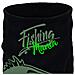 Scaldacollo Black Bass Fishing Mania Nero One Size - Foto miniatura 3