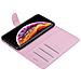 Custodia Compatibile Con Apple Iphone X / Xs In Rosa Di Loto - Coperchio Protettiva Con Chiusura Magnetica, Funzione Stand E Tasca Per Le Carte - Foto miniatura 7