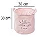 Contenitore Per Giocattoli Rotondo, Colore Rosa, Atmosphera, Ø 38 Cm - Foto miniatura 3