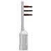 Adattatore Ultrapt Spina 16a 2p+t/10/16a 2p+t Bianco Serie Emilia Flat - Foto miniatura 7