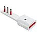 Adattatore Ultrapt Spina 16a 2p+t/10/16a 2p+t Bianco Serie Emilia Flat - Foto miniatura 2