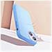 Cover Per Iphone 14 Ibrida Semirigida Sottile Leggera Blu Acciaio - Foto miniatura 2