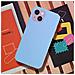 Cover Per Iphone 14 Ibrida Semirigida Sottile Leggera Blu Acciaio - Foto miniatura 5