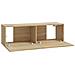 Mobili Porta Tv A Parete 4 Pz Rovere Sonoma 100x30x30 Cm - Foto miniatura 6