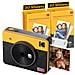 Fotocamera Instantanea Mini Shot 3 Retro 76,2 x 76,2 mm CMOS Giallo - Foto miniatura 1