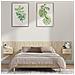 Testiera Letto Con Comodini In Legno Multistrato Rovere Sonoma - Foto miniatura 1
